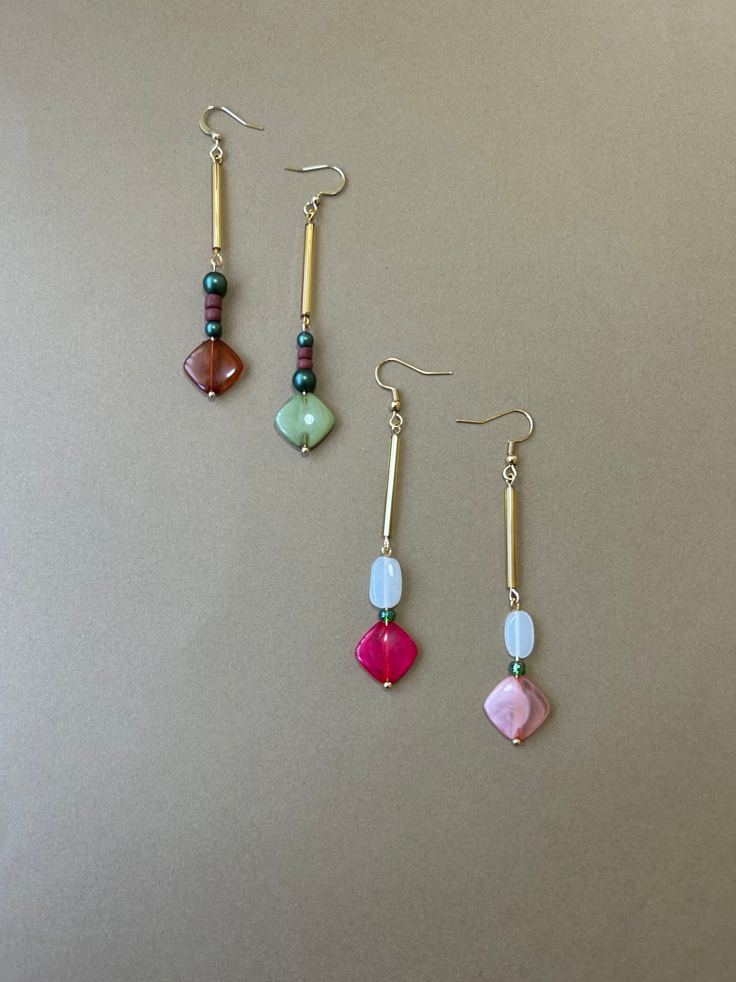 Color Pop Drop Earrings